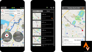 Obtain the ride logDisplay the past ride route record Manage the multiple bikes Link the data with STRAVA