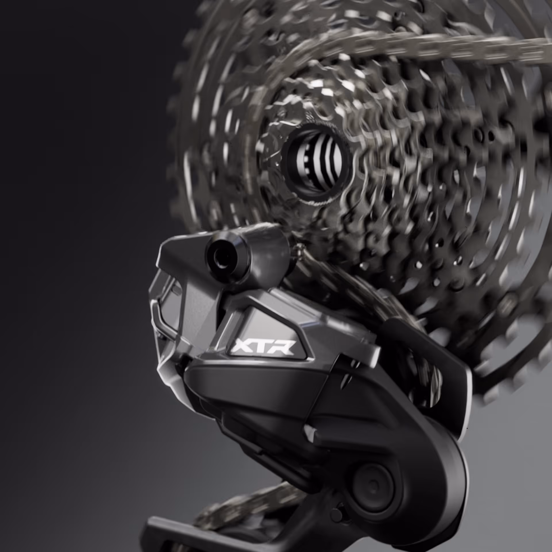 Met de Multi-shift-functie kun je de derailleur sneller laten bewegen als je de hendel langer ingedrukt houdt dan voor een enkele of dubbele schakelbeweging.