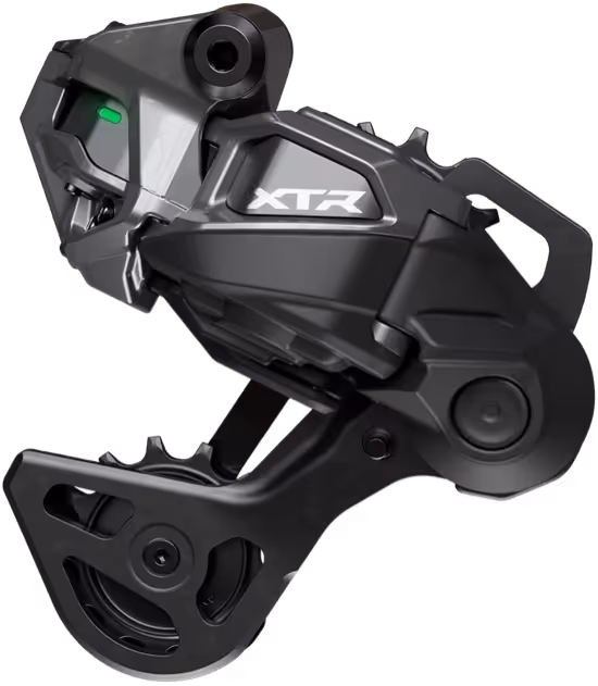 De robuuste XTR Di2-achterderailleur. Sterker & slimmer.