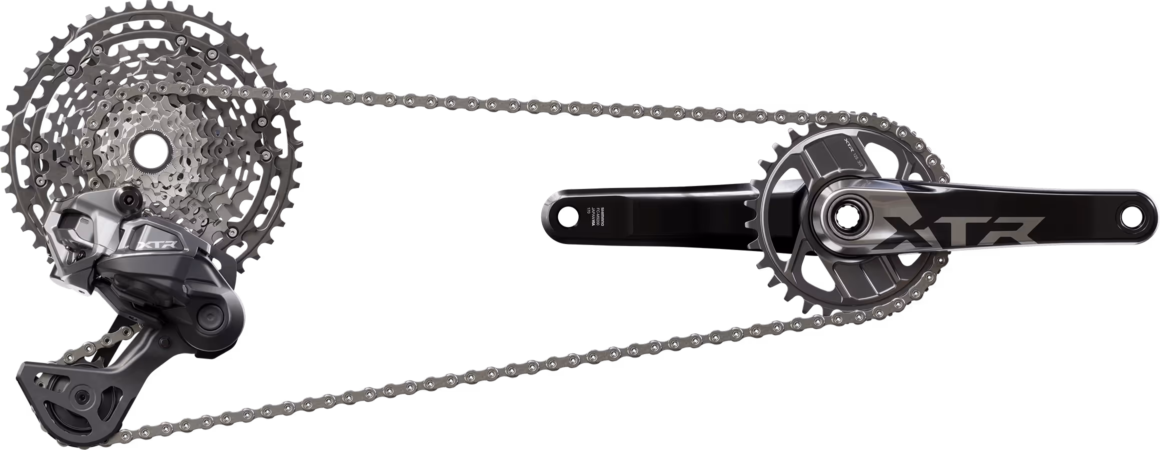 Napęd XTR z przerzutką ze średnim wózkiem