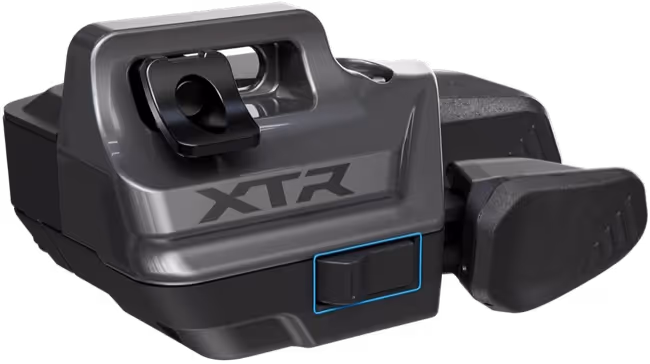 Dokonaj mikroregulacji, przełączaj tryb zmiany przełożeń i połącz się z akcesoriami za pomocą zintegrowanego trzeciego przycisku przełącznika SW-M9250.