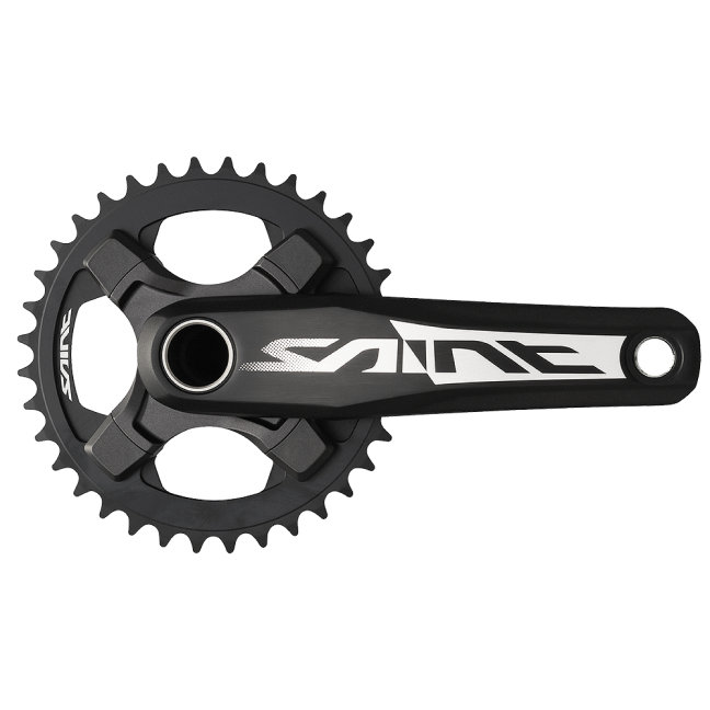 SHIMANO SAINT Kurbelgarnitur mit 1-fach-Kettenblatt