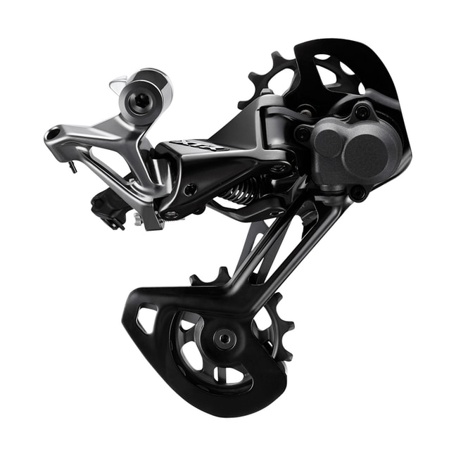 Cambio Shimano XTR M9100 con fondo blanco