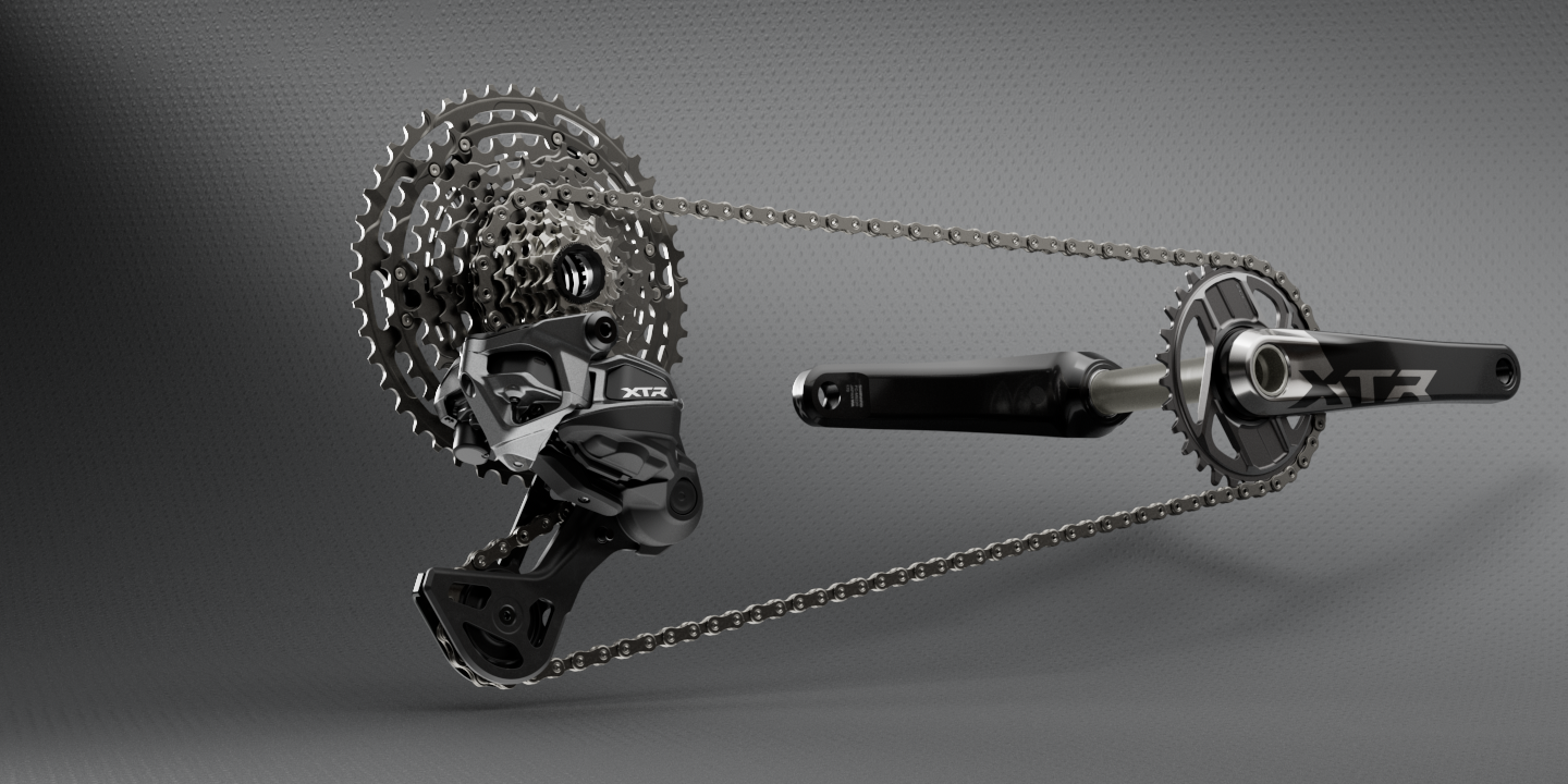 Shimano's new XTR M9200 Di2 Mountain bike parts