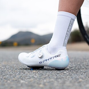 Shimano S-PHYRE-sokken voor racefietsen