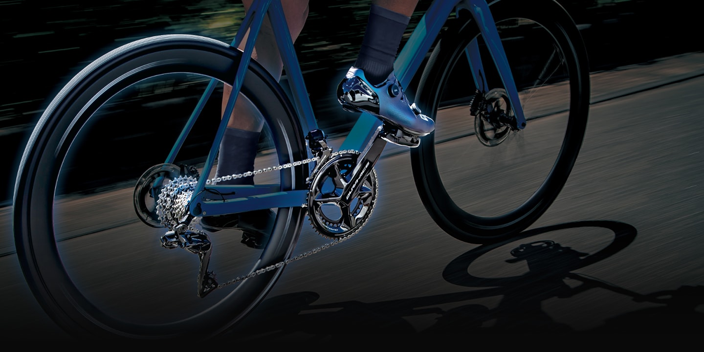 One pedal stroke, and you’re off