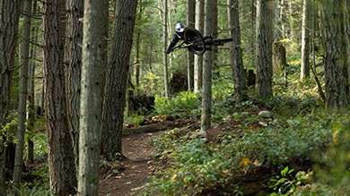 Sentiero Shimano Trail Born The Ritz, Duncan, British Columbia, percorso da jackson goldstone 
