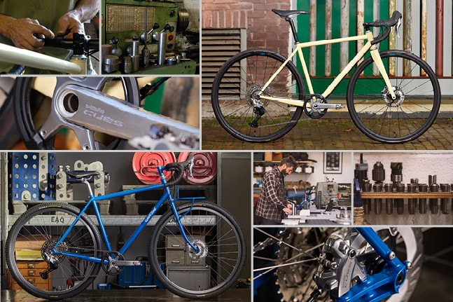 CUES Polished Silver: Handmade Bike Builds