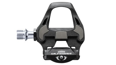 Shimano Ultegra bike pedal, black with silver accents