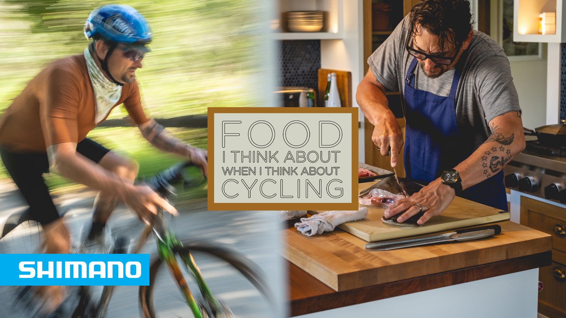 Shimano Gravel Ambassador Chef Chris Cosentino Food I Think About When I Think About Cycling