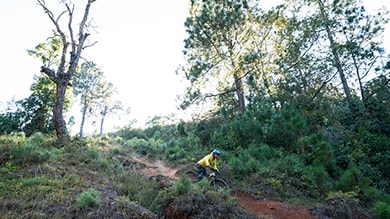 mtbing in bhutan
