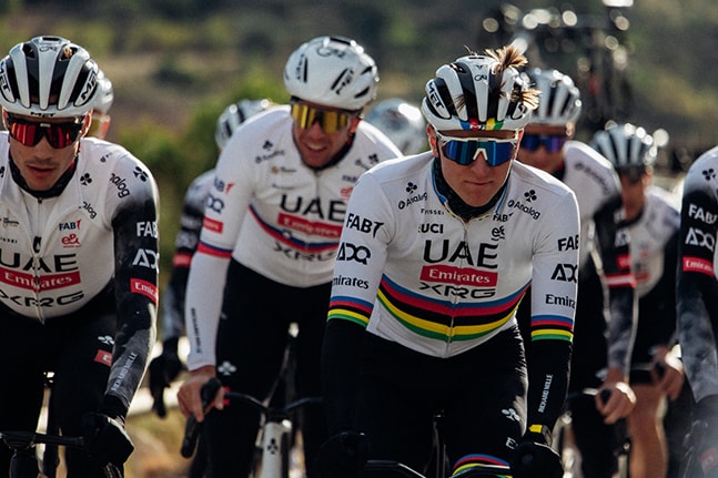 High-Altitude Teamwork with UAE Team Emirates XRG