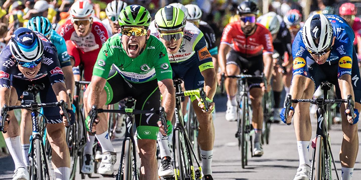 Mark de Triomphe - a salute to this year’s green jersey winner