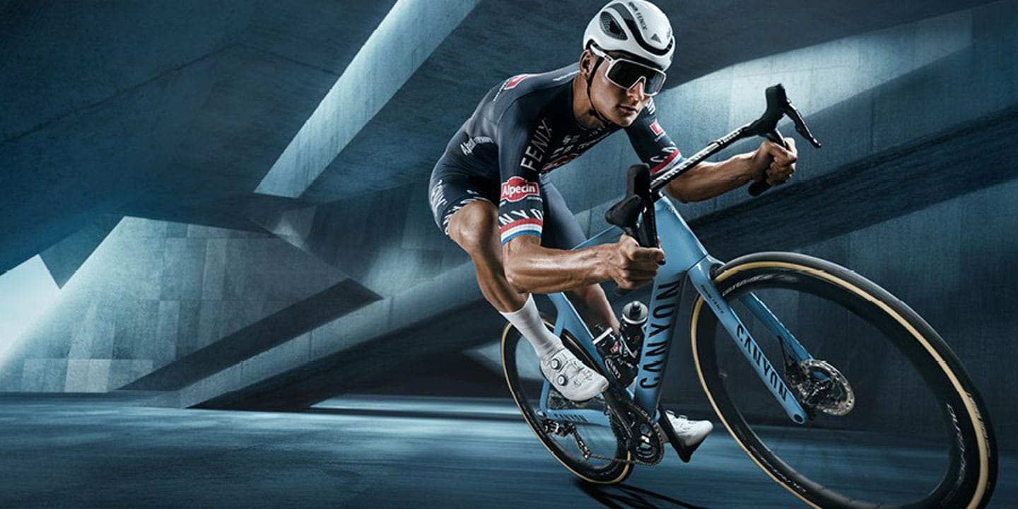 Mathieu van der Poel en DURA-ACE R9200
