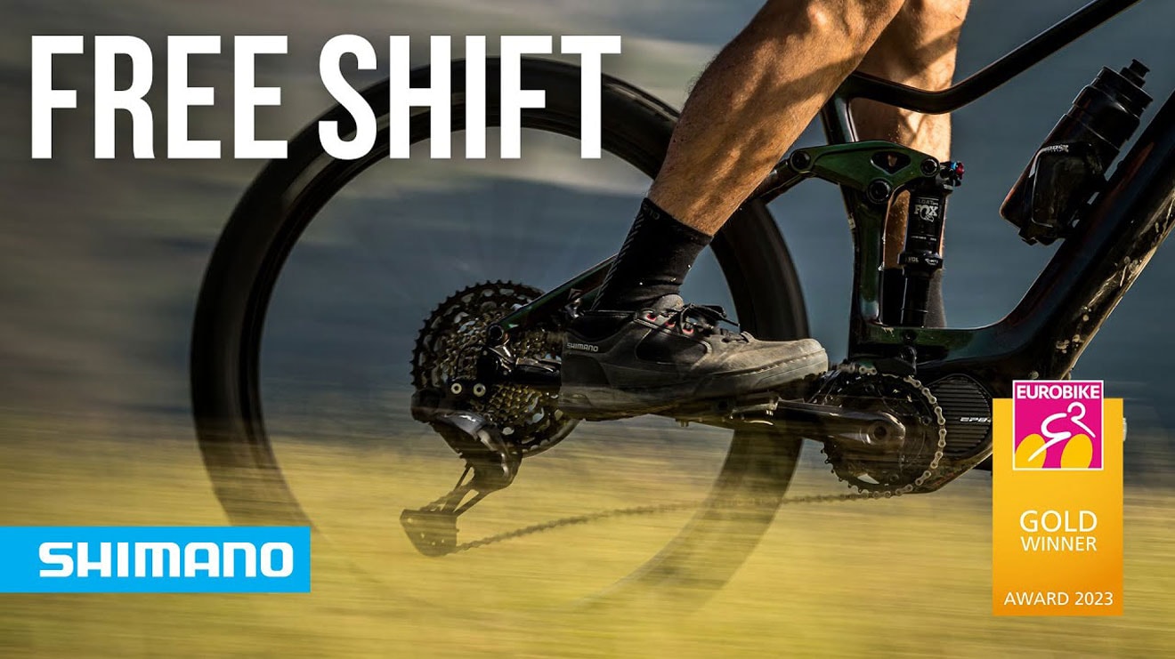 Shimano Free Shift bike component Eurobike Gold Winner 2023