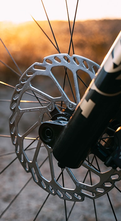 New SHIMANO Thick Rotors and DEORE Brakes