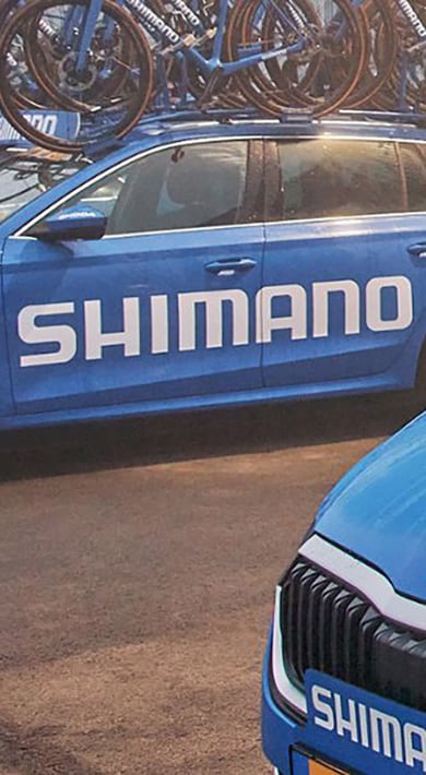 Shimano Human Science: Paris-Roubaix by Motorbike