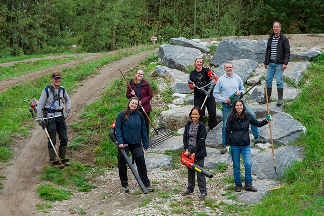 Shimano Staff Across Europe Work On Trails