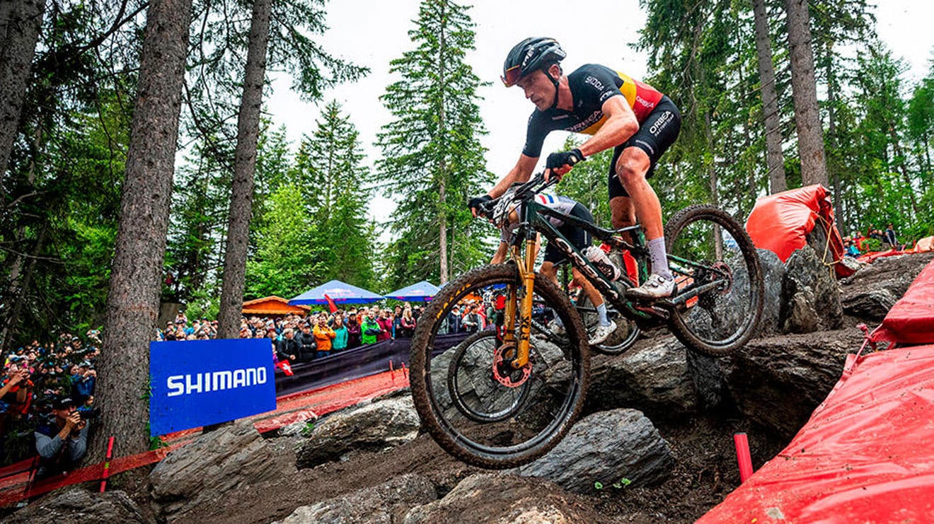 During 2024 UCI MTB World Cup in Crans Montana, Switzerland