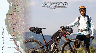 Shimano athlete Kurt Refsnider riding the longest mtb trail in the world
