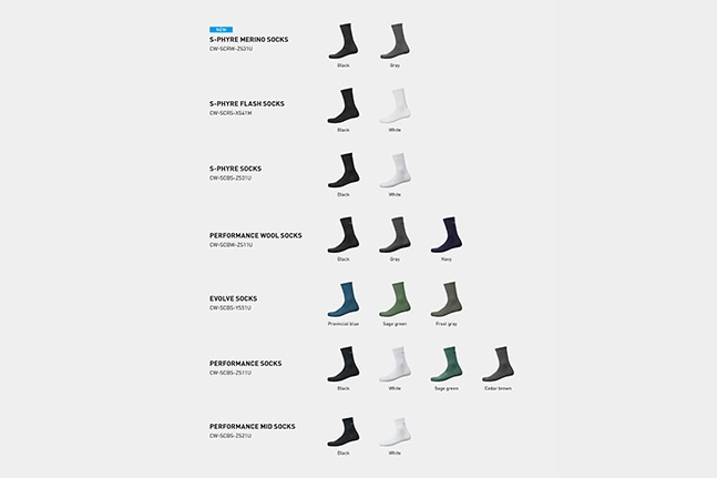 SOCK LINEUP