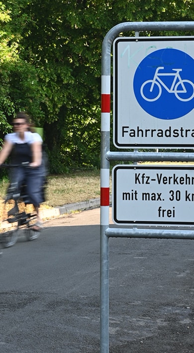 Karlsruhe – Fahrradkultur auf breiten Wegen