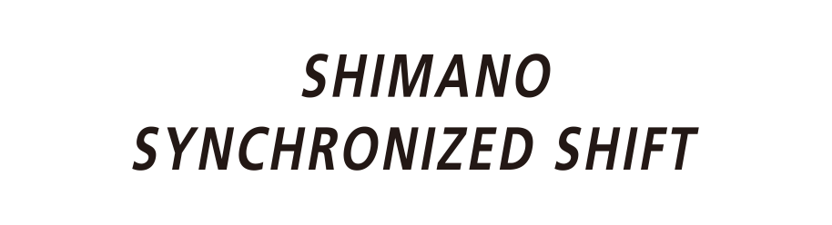 comutação sincronizada da shimano