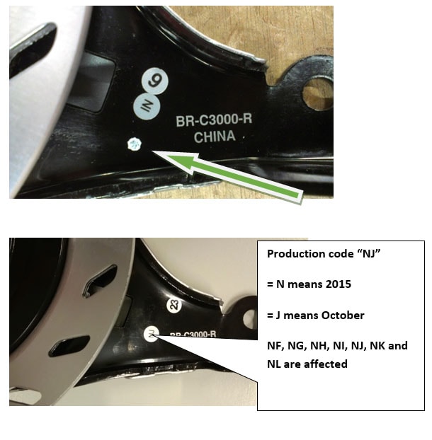 Shimano BR-C3000 Roller front brake 