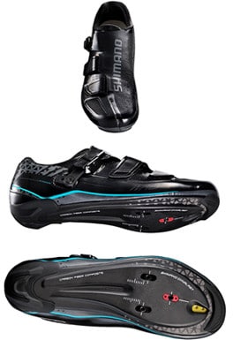 Shimano SH-WR84 Womens Road Cycling Shoes Black 