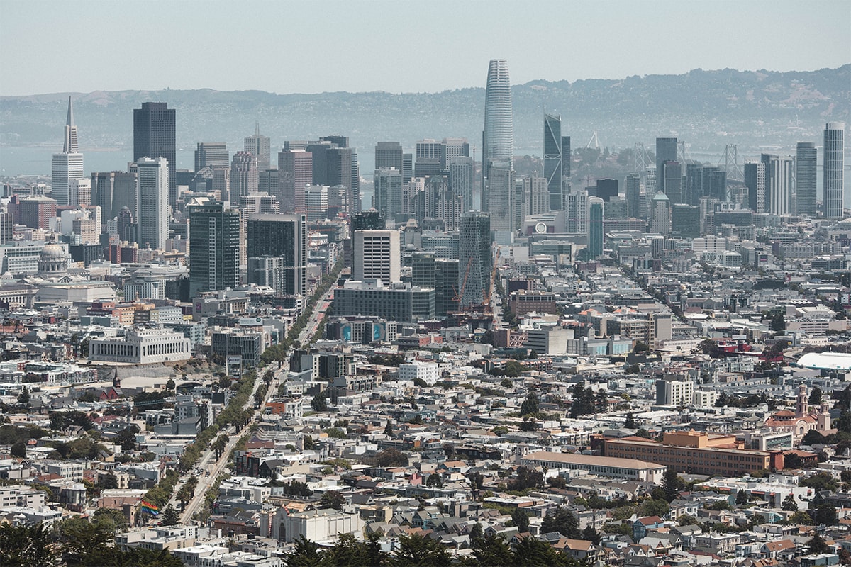 San Francisco city skyline photo taken by Christopher Stricklen