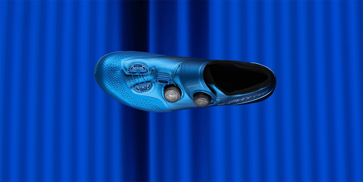 Top view of Shimano S-PHYRE RC902 shoes