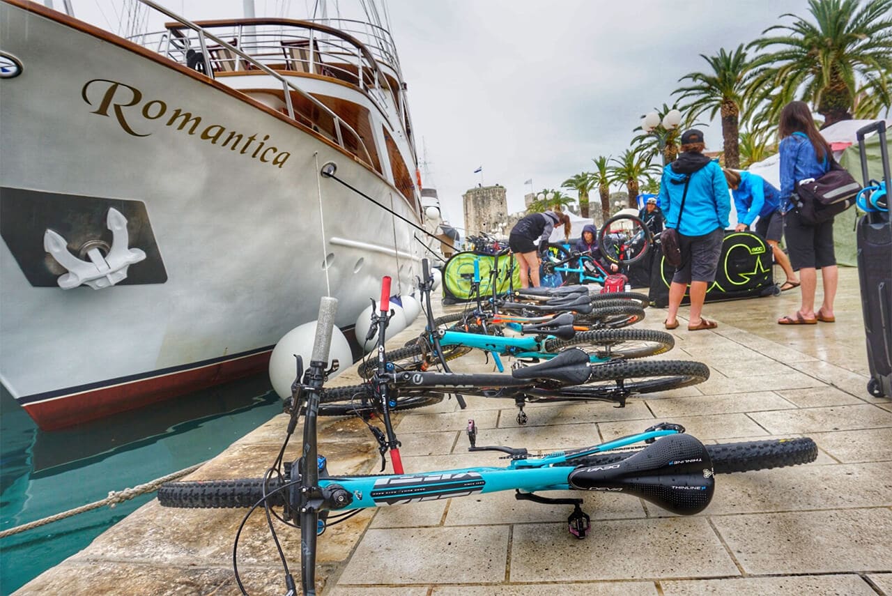 Bikes Meet Boats: Bike on the Dock
