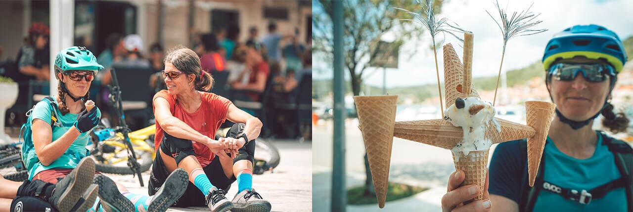 Ice Cream in Croatia 
