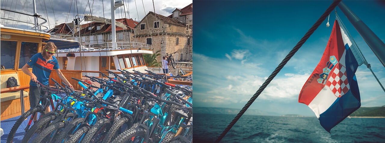 Bikes on Boats Croatia