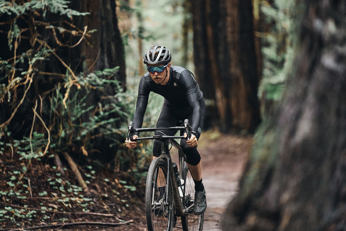 Peter Stetina Riding in the Redwoods